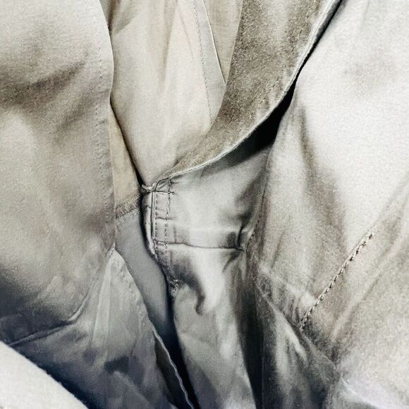 Talbots Beige Wrap Dress Size 8P MIDI Length - Picture 3 of 5